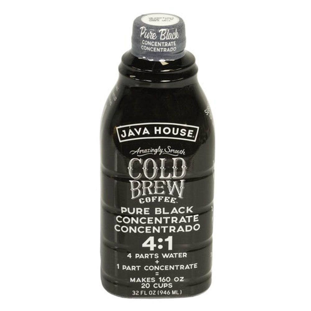 Java House Cold Brew Coffee Concentrate - 32 oz Bottle (2 LB)