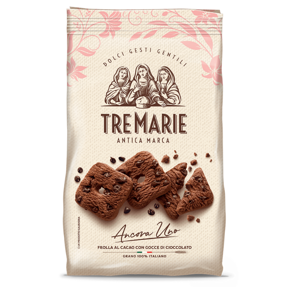 Tre Marie Cookies with Cocoa and Dark Chocolate – 11.11 oz (315 g)