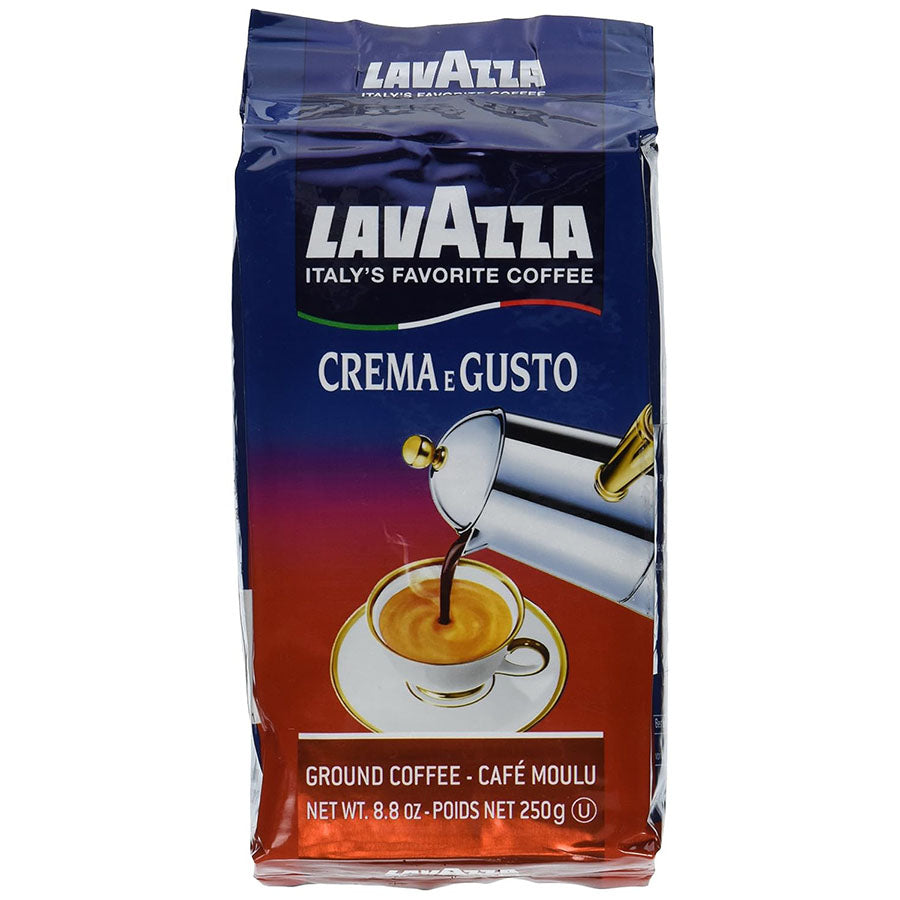 Lavazza Crema e Gusto Espresso Ground Coffee – 8.8 oz (250g)