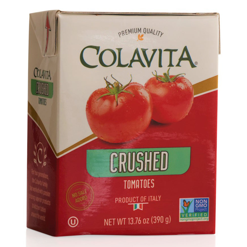 Colavita Crushed Italian Tomatoes - Tetra Recart (13.76 oz)