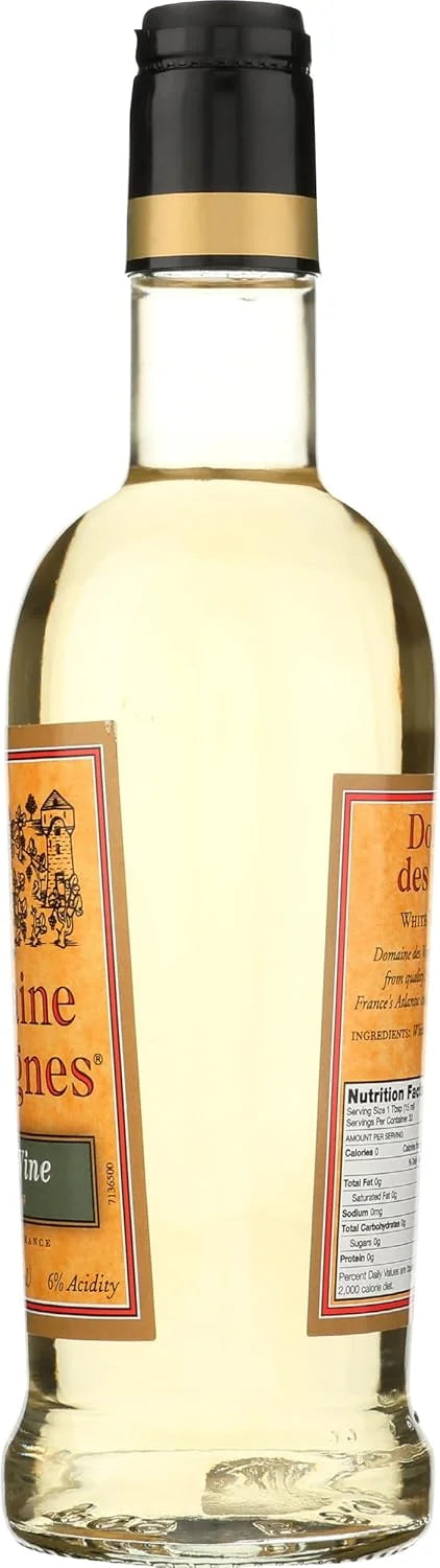 Domaine Des Vignes White Wine Vinegar – 16.9 fl oz (500ml)