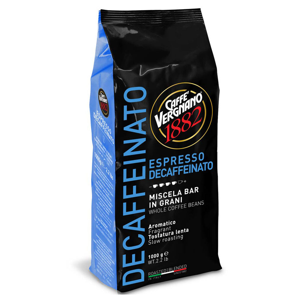 Caffe Vergnano Decaf Drip Coffee Beans - 2.2 LB Bag