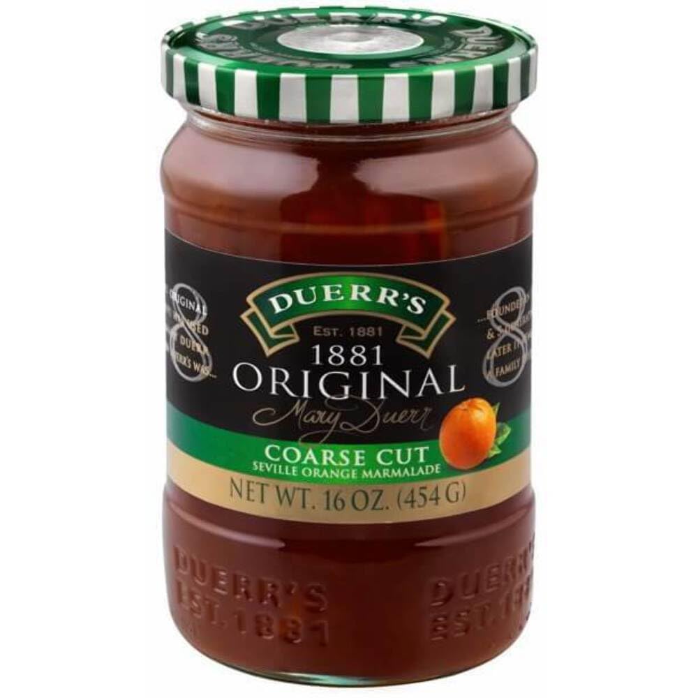 Duerr’s Coarse Cut 1881 Seville Orange Marmalade – 16 oz (454 g)