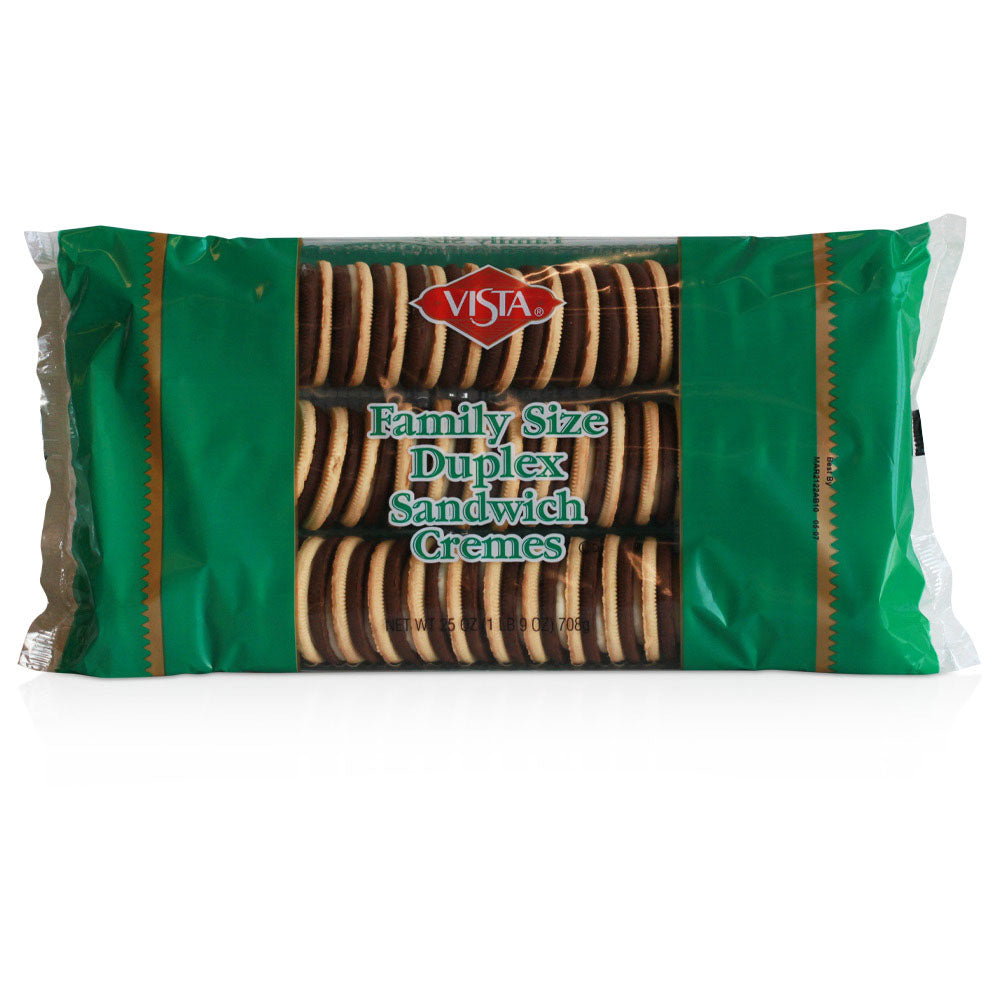 Vista Duplex Cookie Sandwich – 25 oz Family Pack