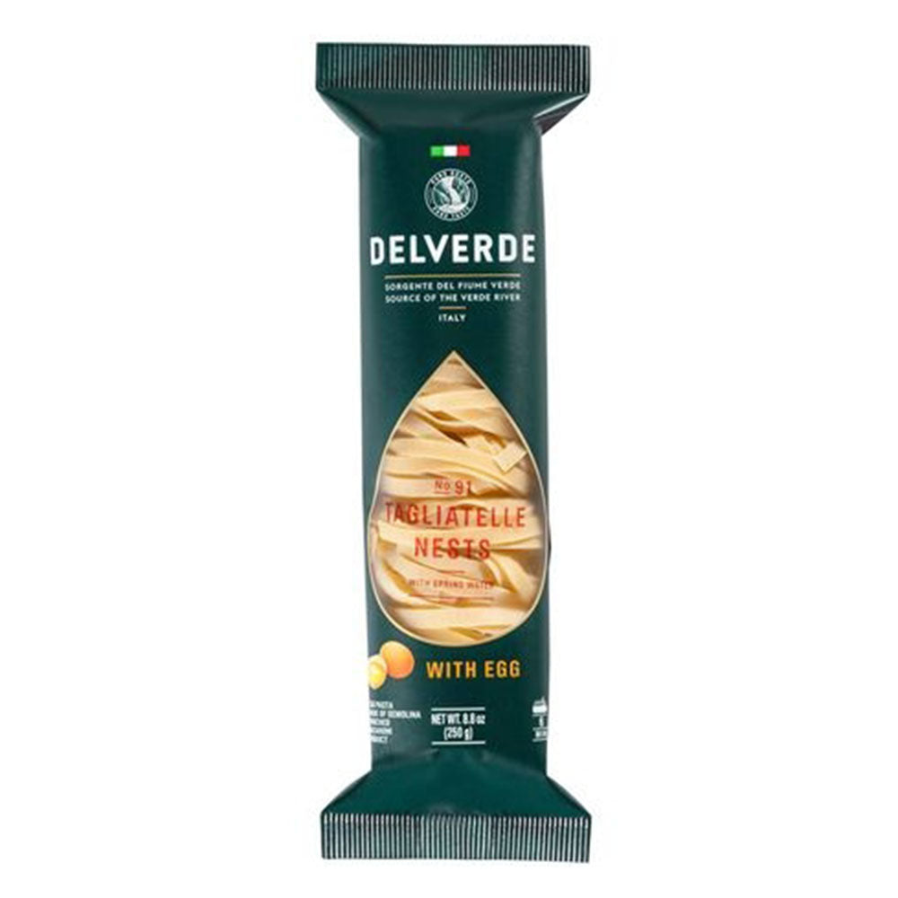 Delverde Egg Tagliatelle Pasta Nests - 8.8