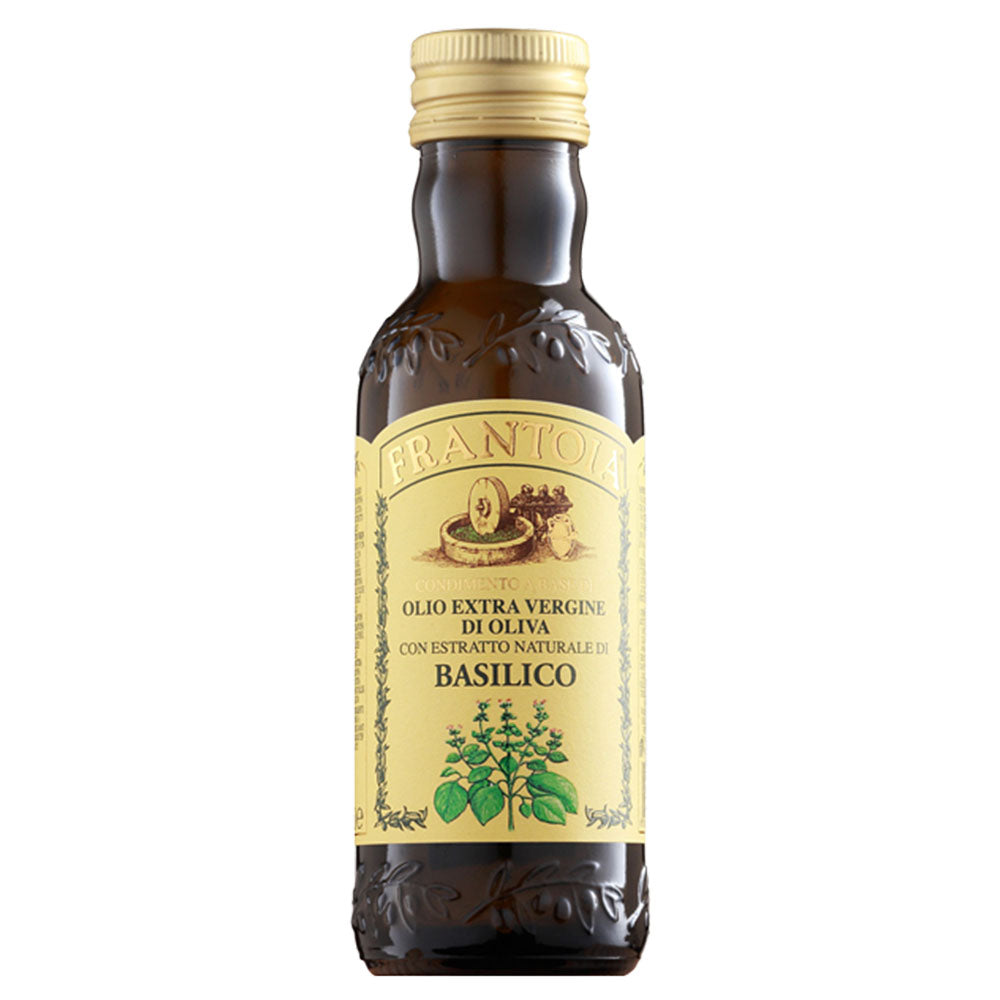 Frantoia Extra Virgin Olive Oil with Basil (250 ML)