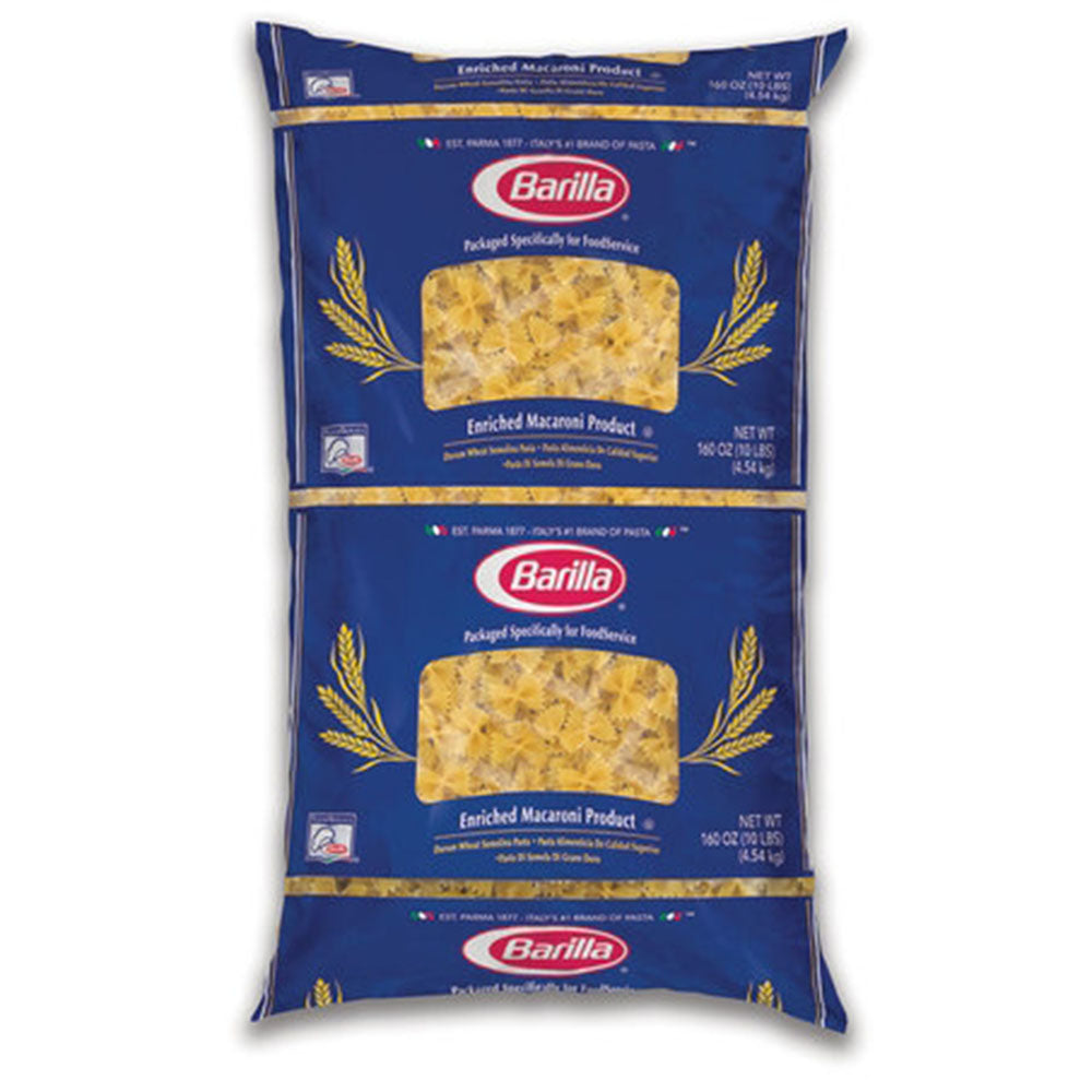 Barilla Bulk Farfalle (#65) Bow-Tie Pasta - 10 LB Bag