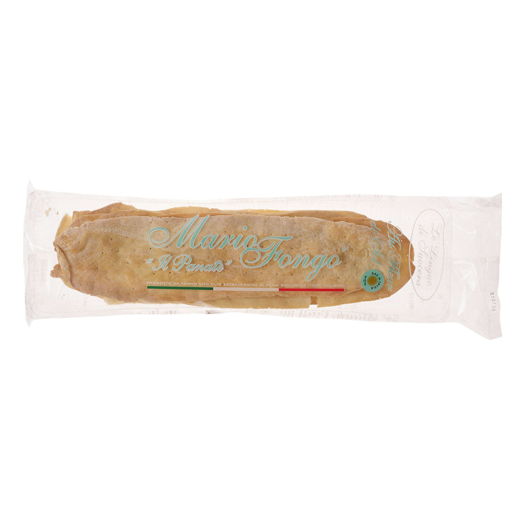 Mario Fongo Flat Bread with Ibiza Island Sea-Salt Flakes (7.0 OZ)