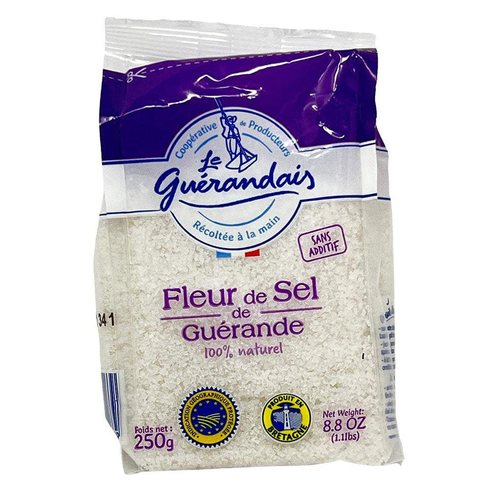 Fleur De Sel De Guerande 100% Natural Sea Salt 8.8 oz
