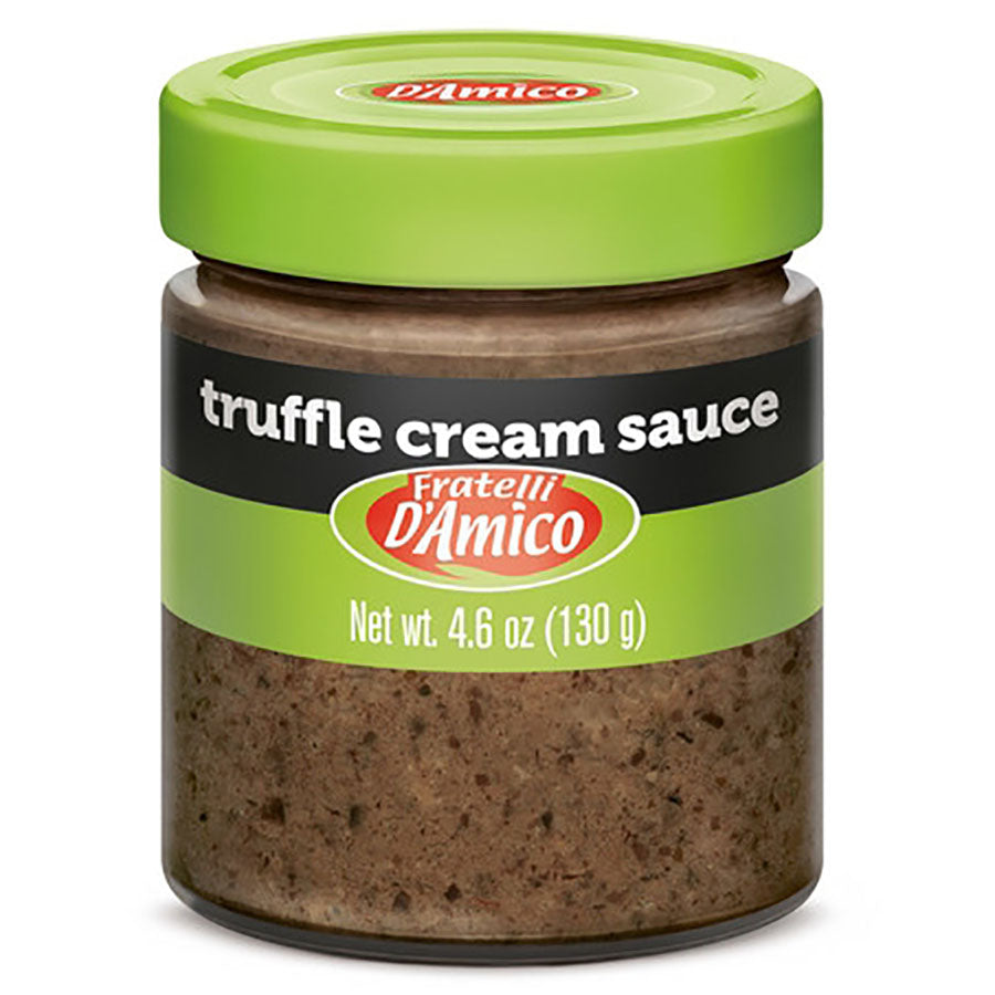 Fratelli D’Amico Black Truffle Cream Sauce – Gourmet Italian 4.6 oz