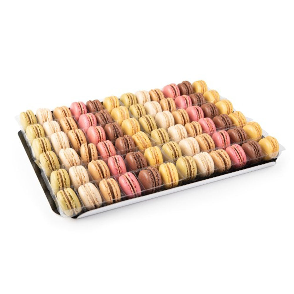 Pasquier French Classic Macarons - 72 Count Box - Assorted Parisian Style Pastries