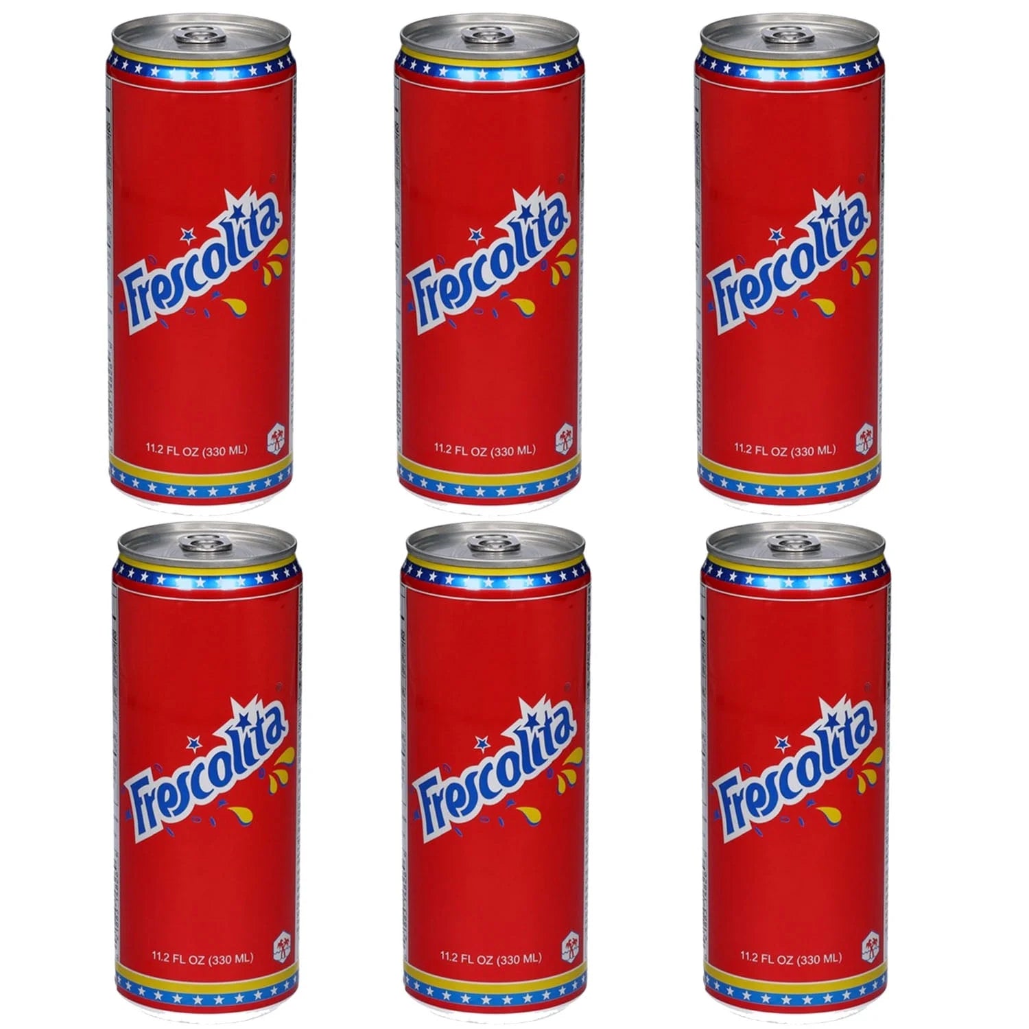Frescolita Venezuelan Soda – Original Flavor, 11.2 fl oz Cans (6 Pack)