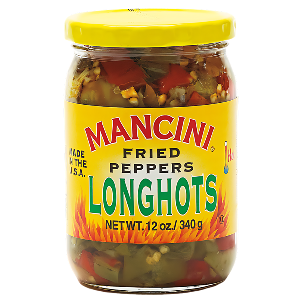 Mancini Fried Hot Long Peppers (12 oz)