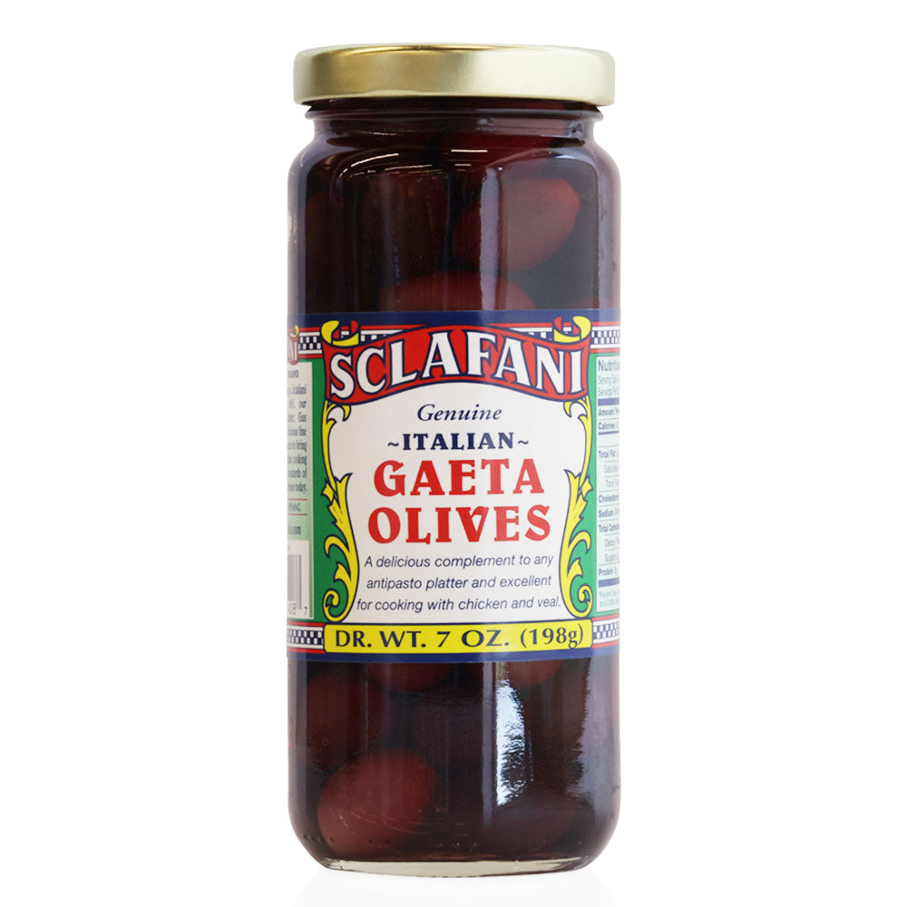 Sclafani Gaeta Olives - 7 oz
