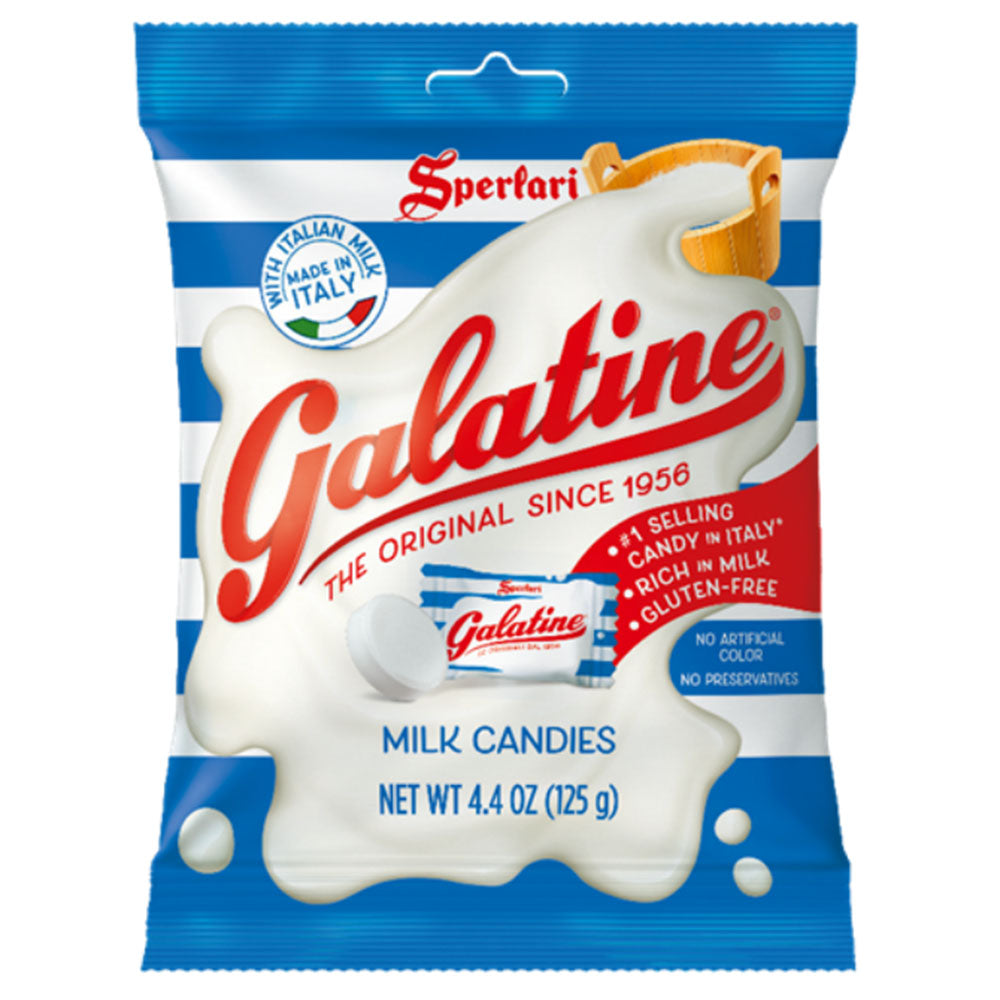 Sperlari Galatine Milk Tablets - Classic Italian Milk Candy (4.4 oz)