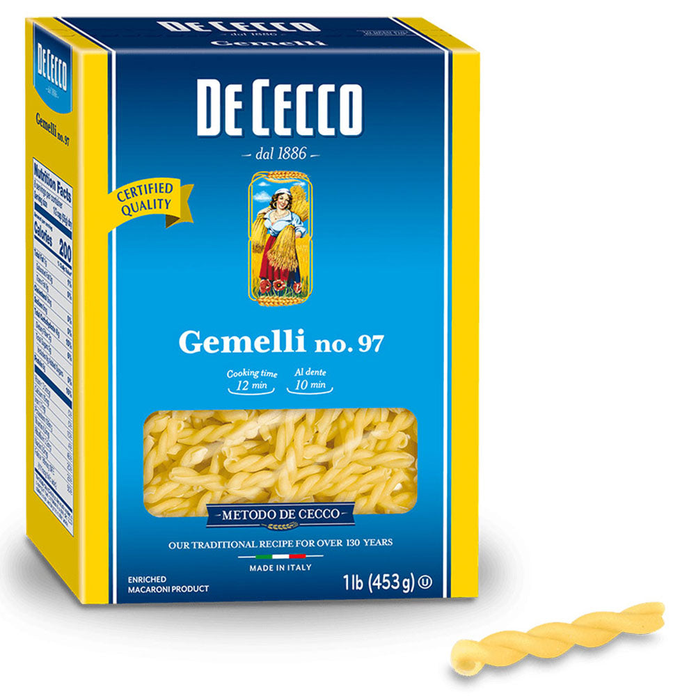De Cecco Gemelli Pasta No. 97 (1.0 LB)