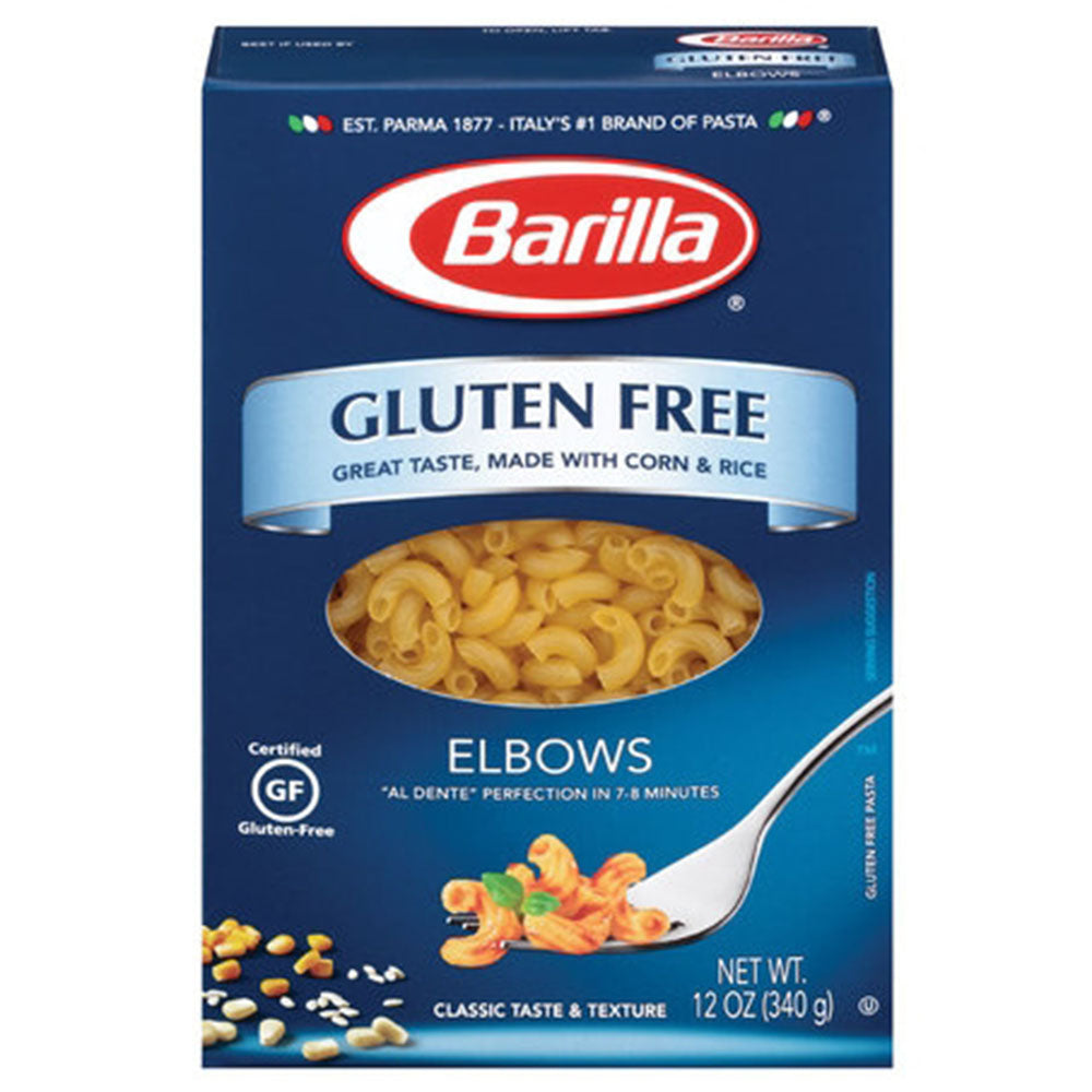 Barilla Gluten Free Elbow Pasta - 12 oz Box