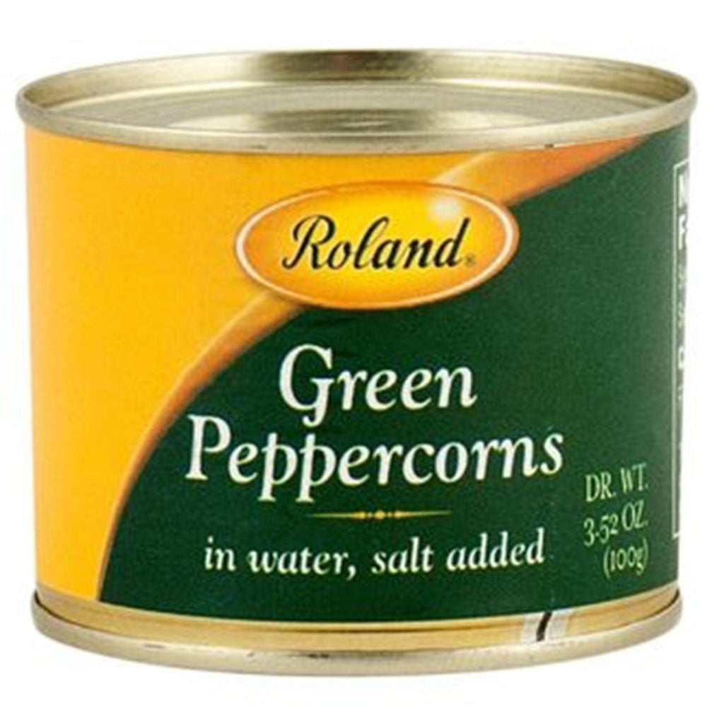 Roland Green Peppercorn in Brine - 3.5 oz Tin