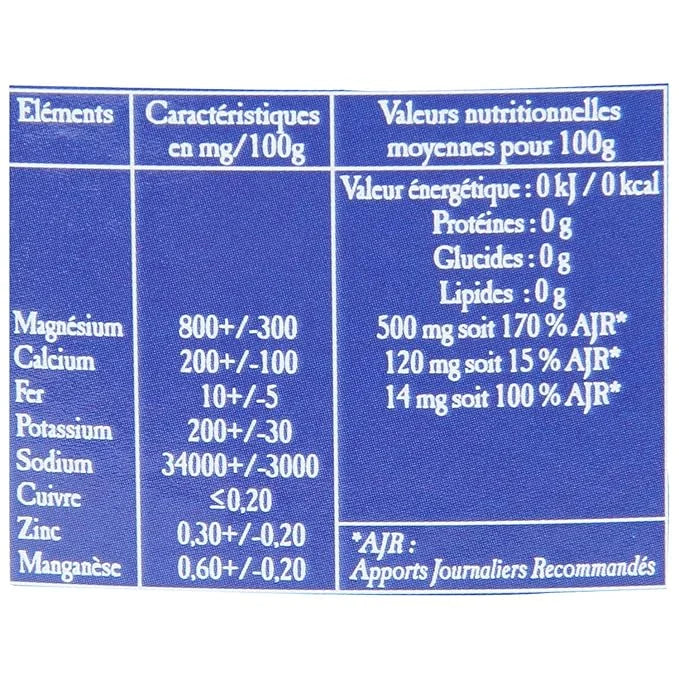 Grey Sea Salt from Guérande – Coarse – 11 lb Pail – Label Rouge Certified