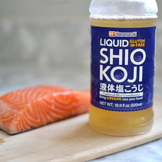 Hanamaruki Liquid Shio Koji – Japanese Fermented Seasoning, 16.9 fl oz