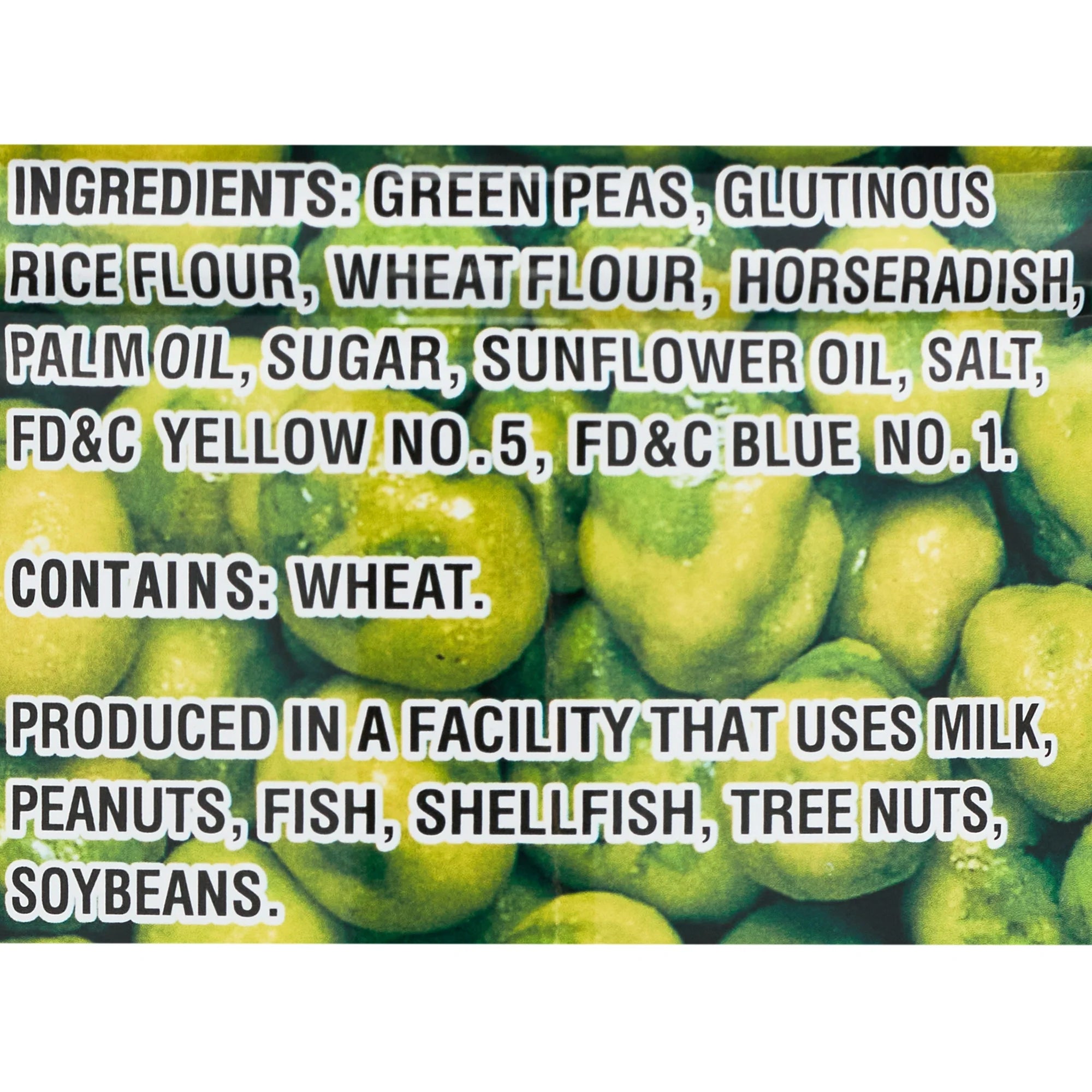 Hapi Hot Wasabi Peas – Spicy Crunchy Snack, 9.9 oz Canister