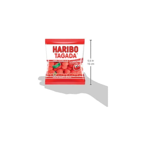 Haribo Fraise Tagada – 120g | French Strawberry Marshmallow Candy