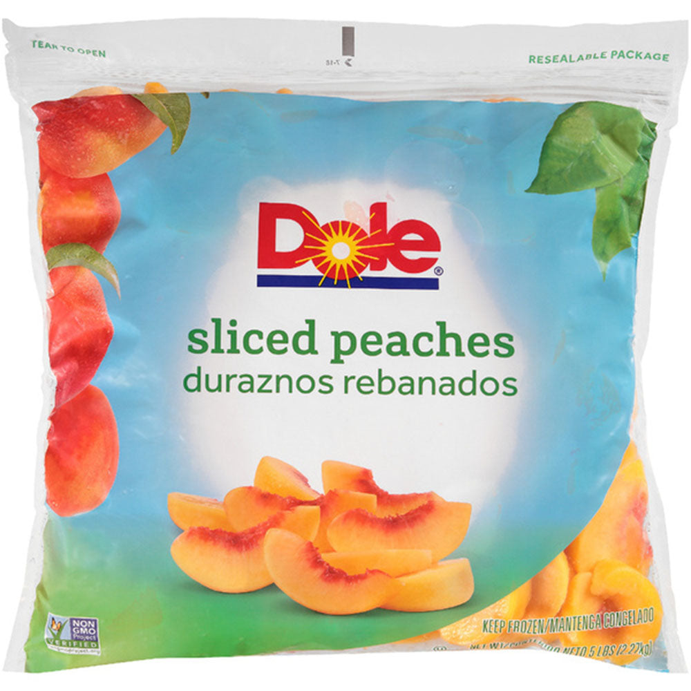 Dole Sliced Peaches IQF (5 lb)