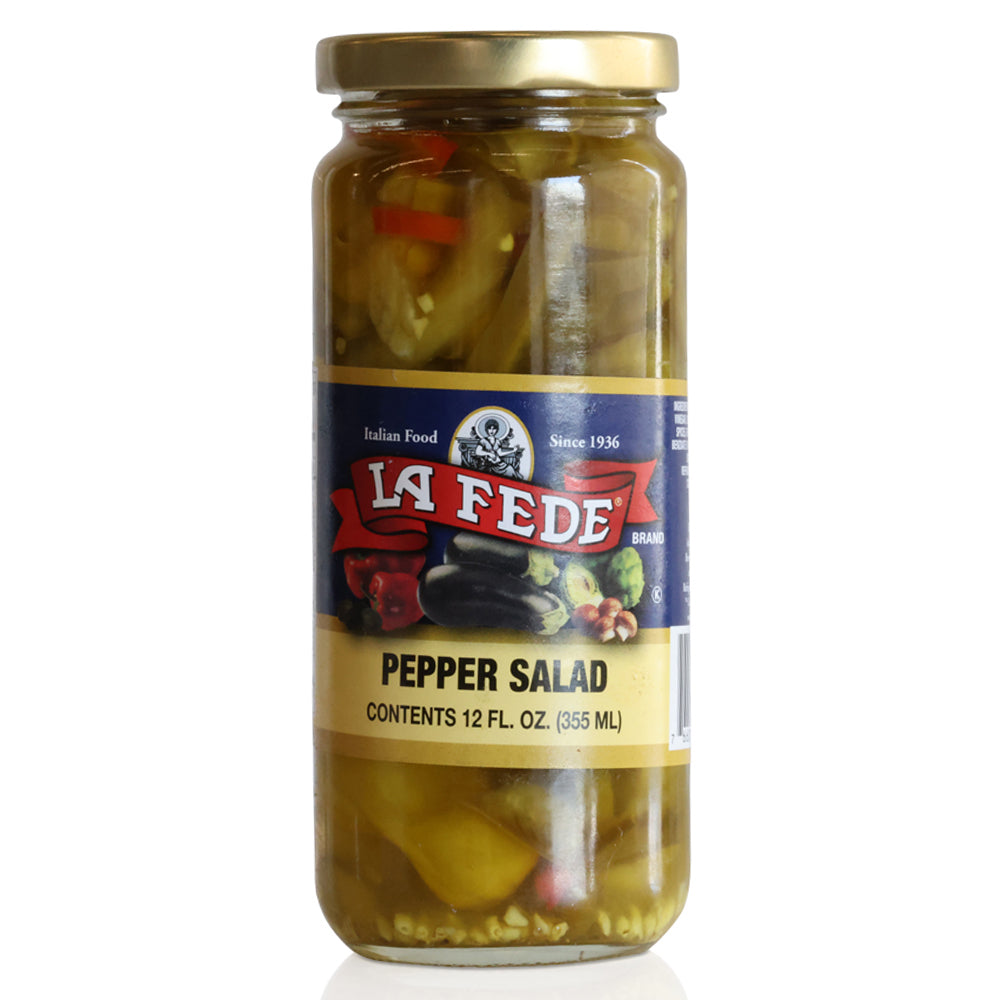 LA FEDE Italian Style Pepper Salad Marinated 12 oz