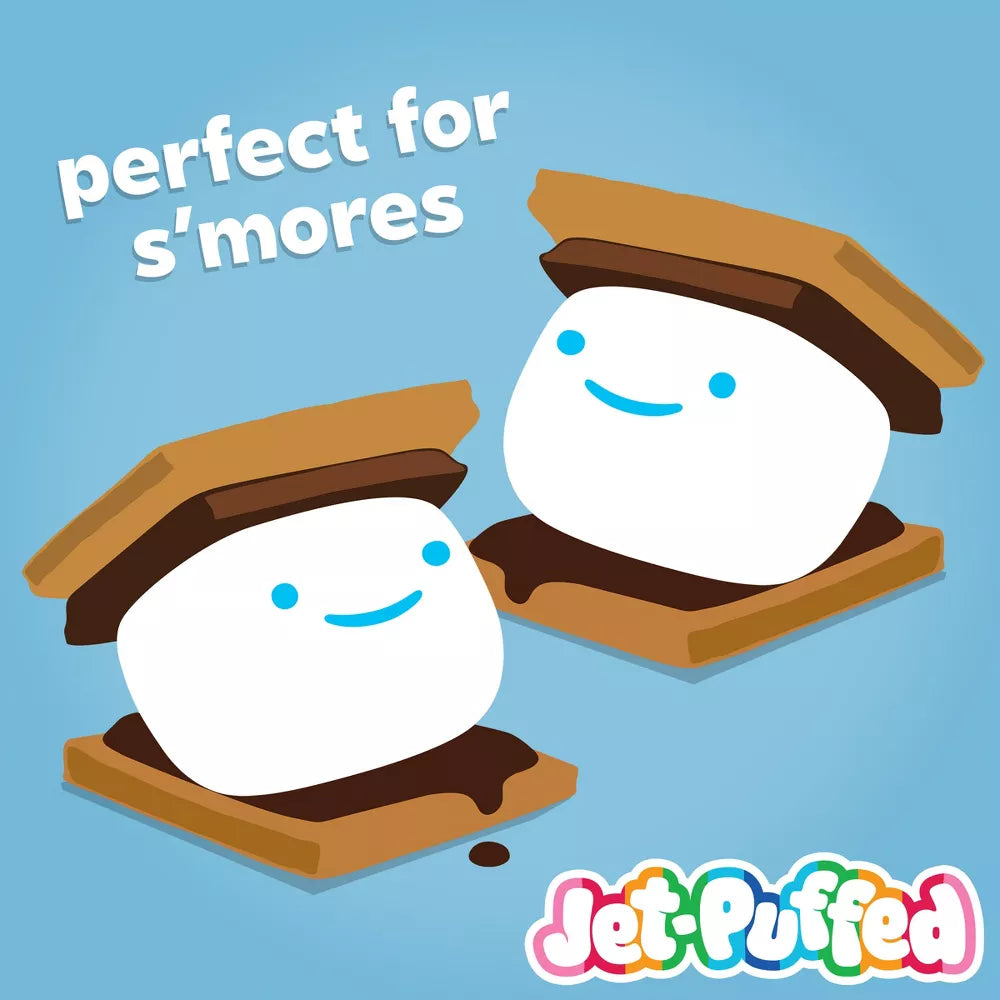 Kraft Jet-Puffed Jumbo Marshmallows – Extra Large, 24 oz Bag