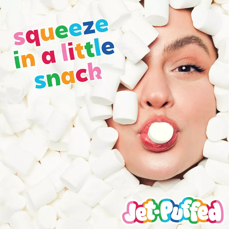 Kraft Jet-Puffed Jumbo Marshmallows – Extra Large, 24 oz Bag