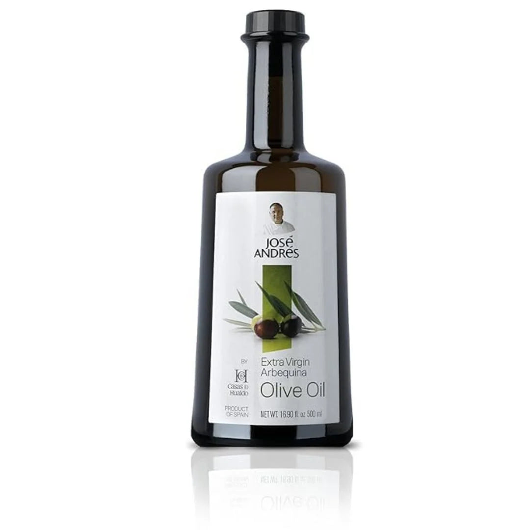 José Andrés Arbequina Extra Virgin Olive Oil – Premium Spanish EVOO, 16.9 oz
