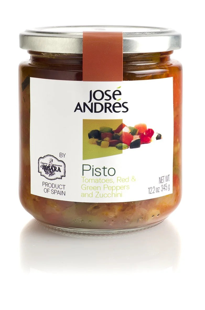 José Andrés Pisto – 12.2 oz | Spanish Tomato, Pepper & Zucchini Stew
