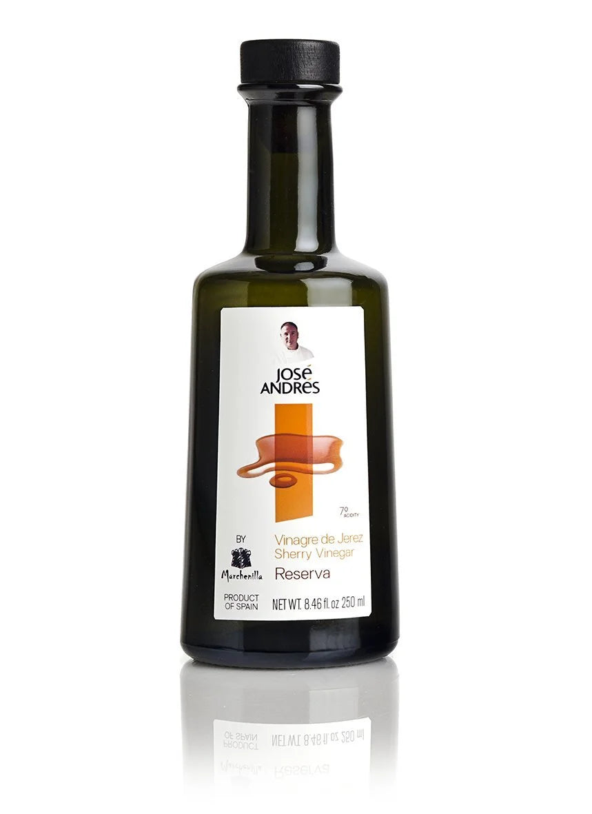 José Andrés Reserva Sherry Vinegar – 8.5 oz | Spanish Gourmet Vinegar