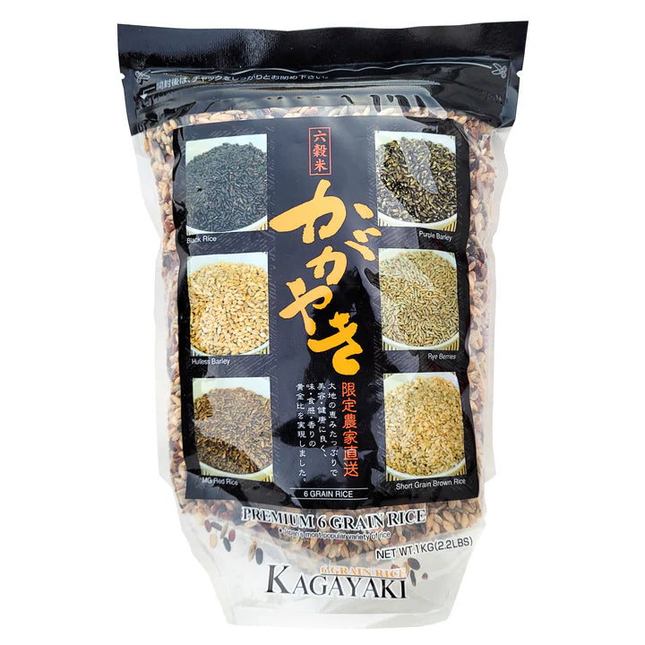 Kagayaki Premium Six Grain Rice – 2.2 lb (1 kg)