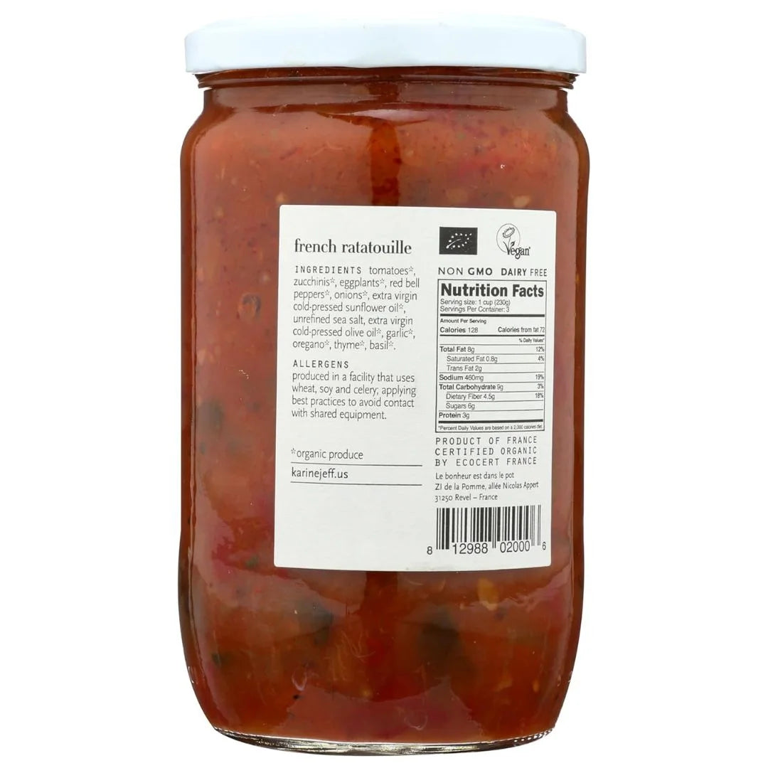 Karine & Jeff Organic French Ratatouille – 24.3 oz