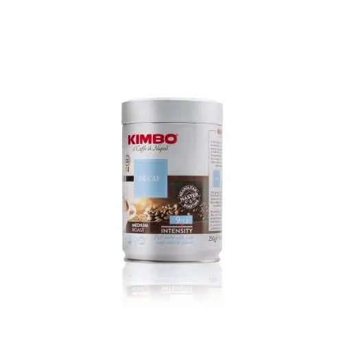 Kimbo Decaffeinato Espresso Ground Coffee – Medium Roast, 8.8 oz