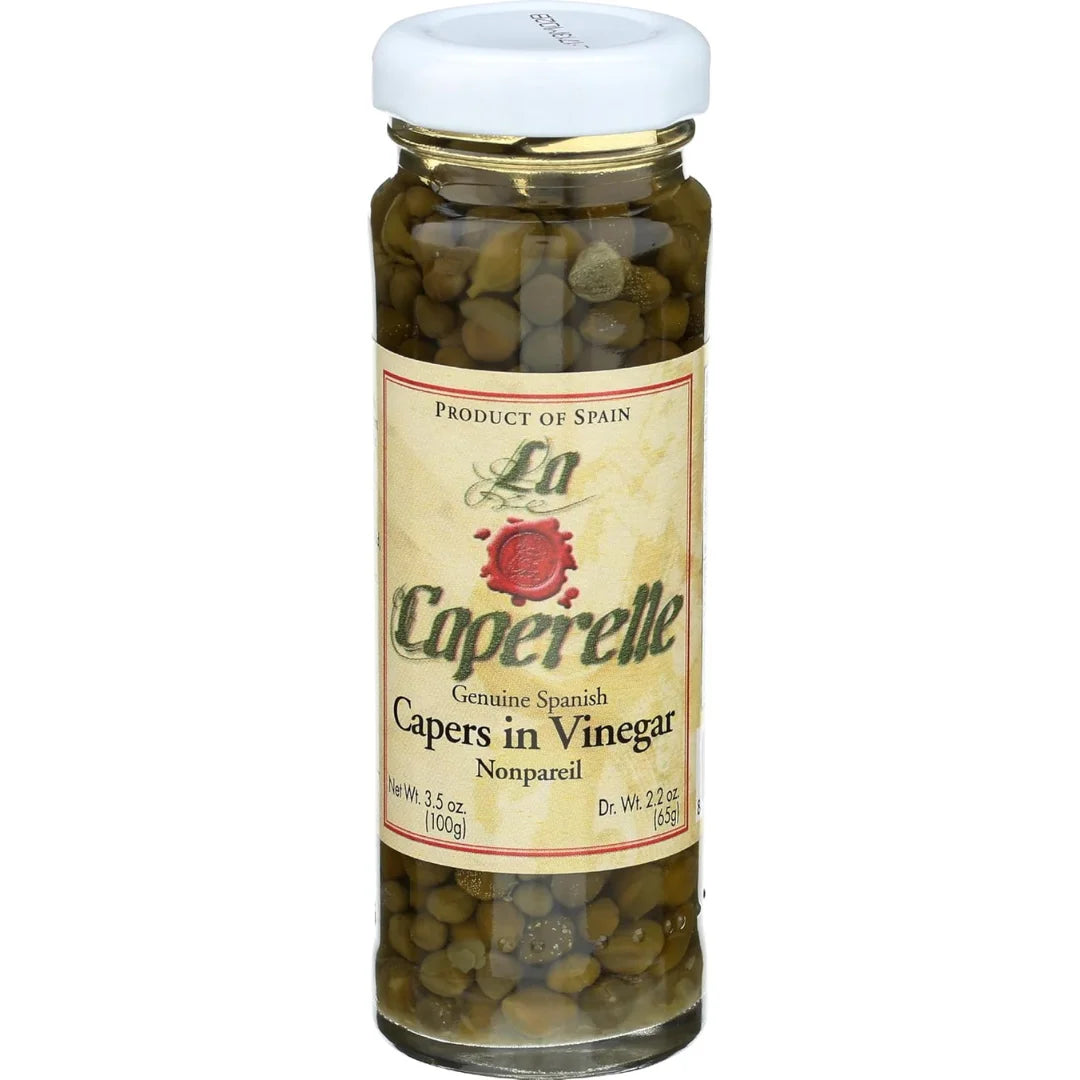 La Caperelle Capers in Vinegar – 3.5 oz (100 g)