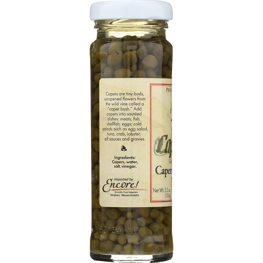 La Caperelle Capers in Vinegar – 3.5 oz (100 g)