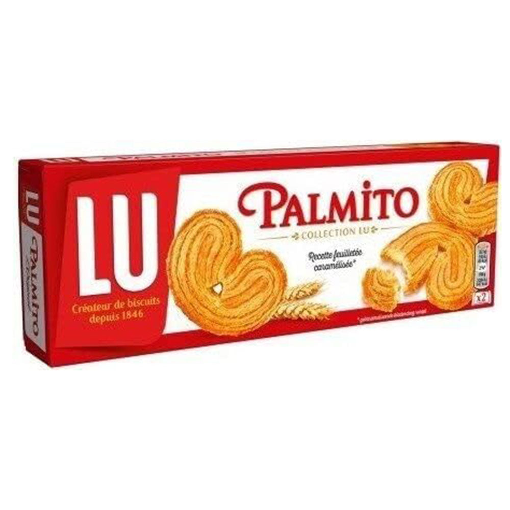 LU Palmito The Original Caramelized Puff Pastry Biscuits – 3.5 oz (100 g)