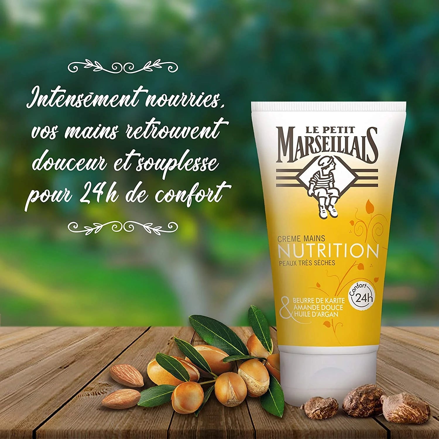 Le Petit Marseillais Hand Cream – Almond & Argan Oil, 75ml
