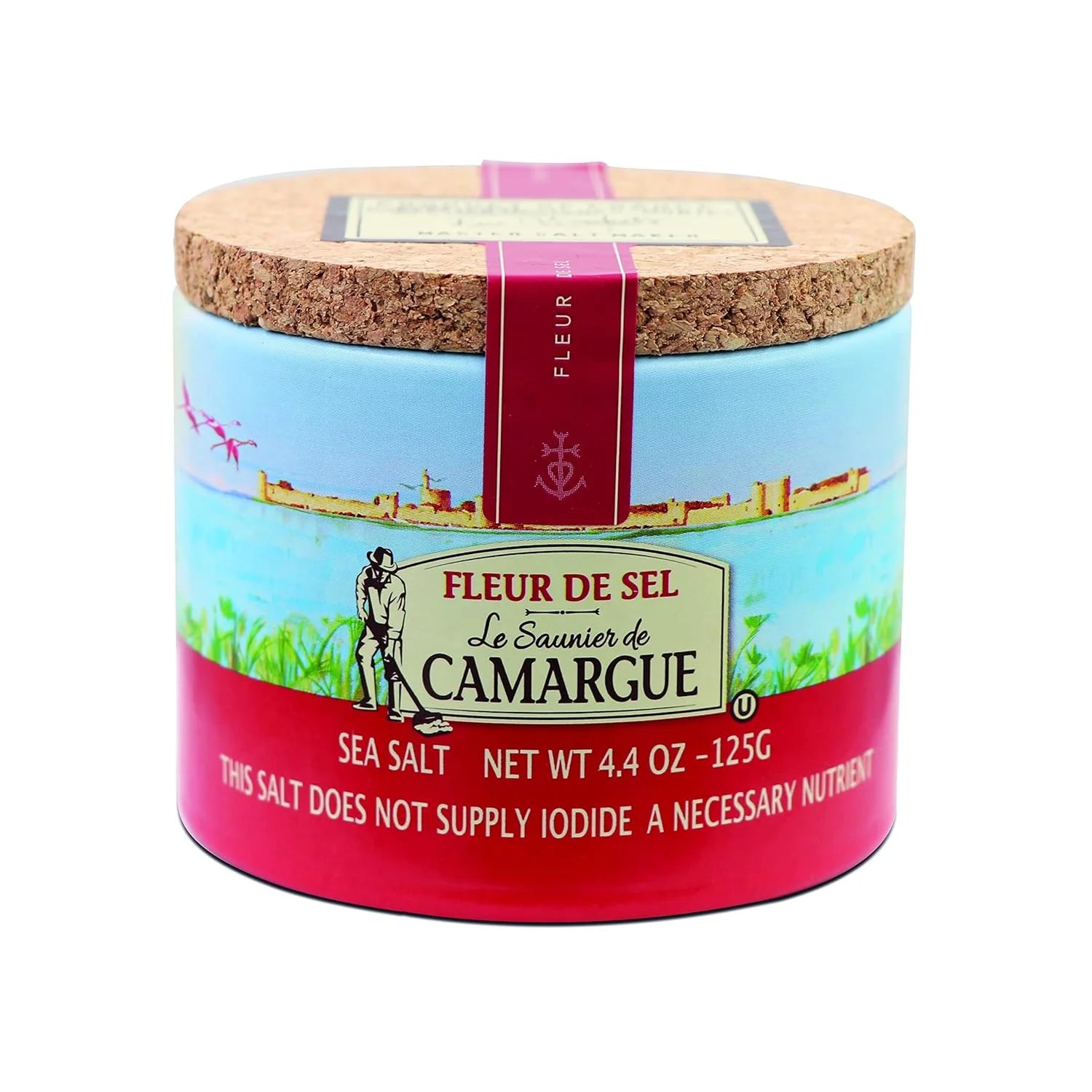 Le Saunier de Camargue Fleur de Sel – French Sea Salt, 4.4 oz