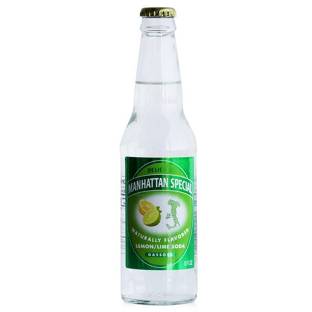 Manhattan Special Lemon Lime Soda 12 oz (6-pack)