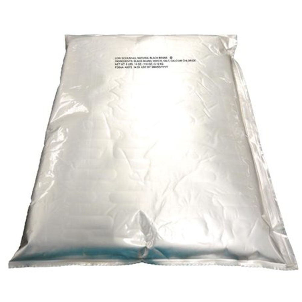 Furmano's Low Sodium Black Beans 110 oz - Grade A Bulk Pouch 6.88 LB