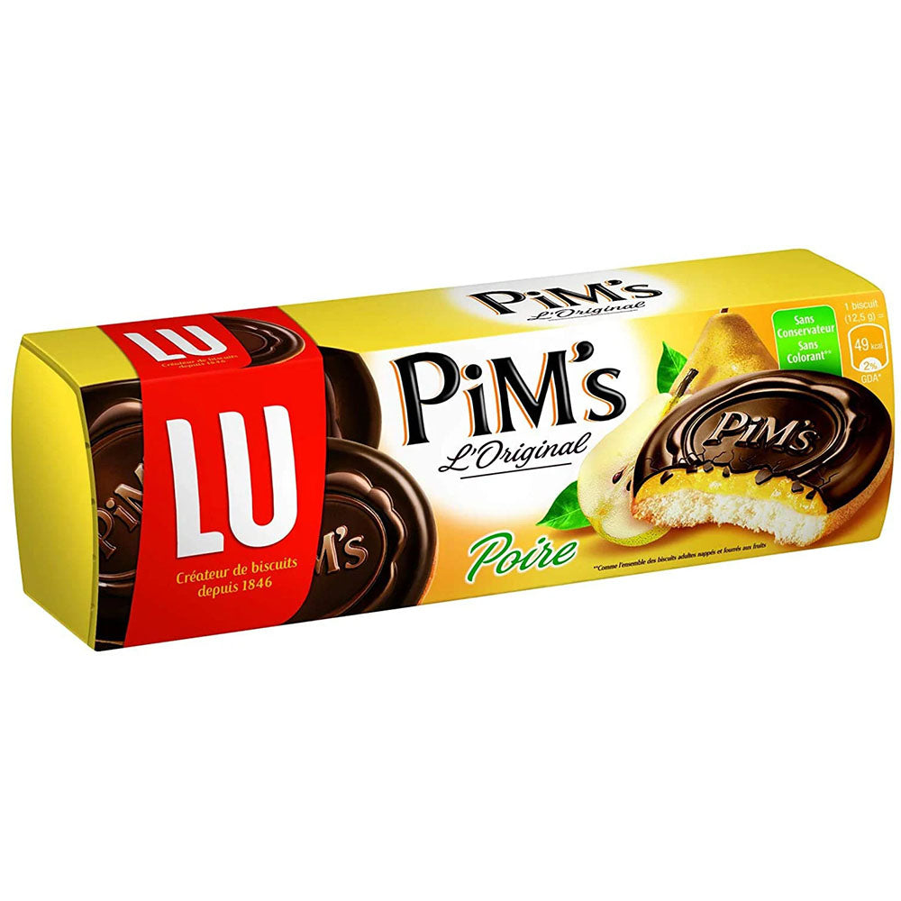 LU Pim’s Pear Cookies – French Sponge Biscuit with Pear Purée & Dark Chocolate (5.3 oz)
