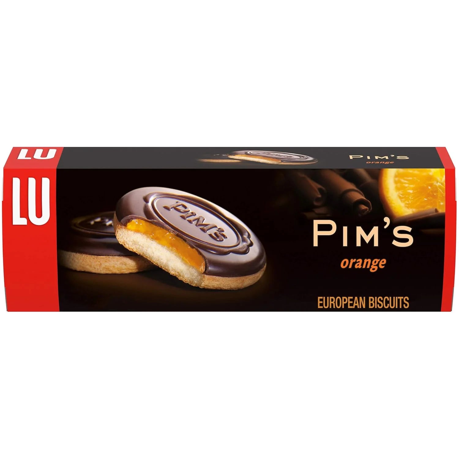 LU Pim’s Orange Cookies – 5.29 oz | French Chocolate-Covered Orange Biscuits