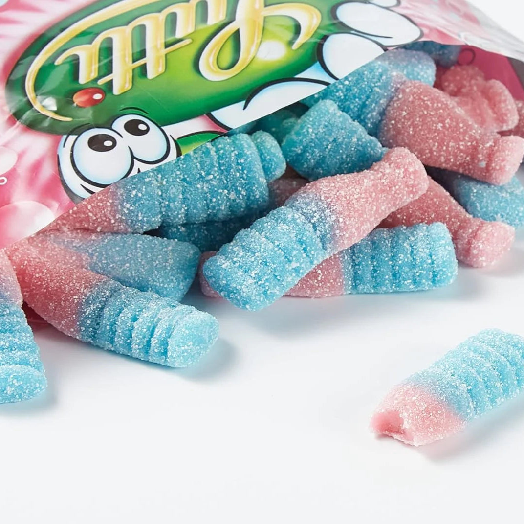 Lutti Bubblizz Original French Bubblegum Fizzy Candy, 4.2 oz