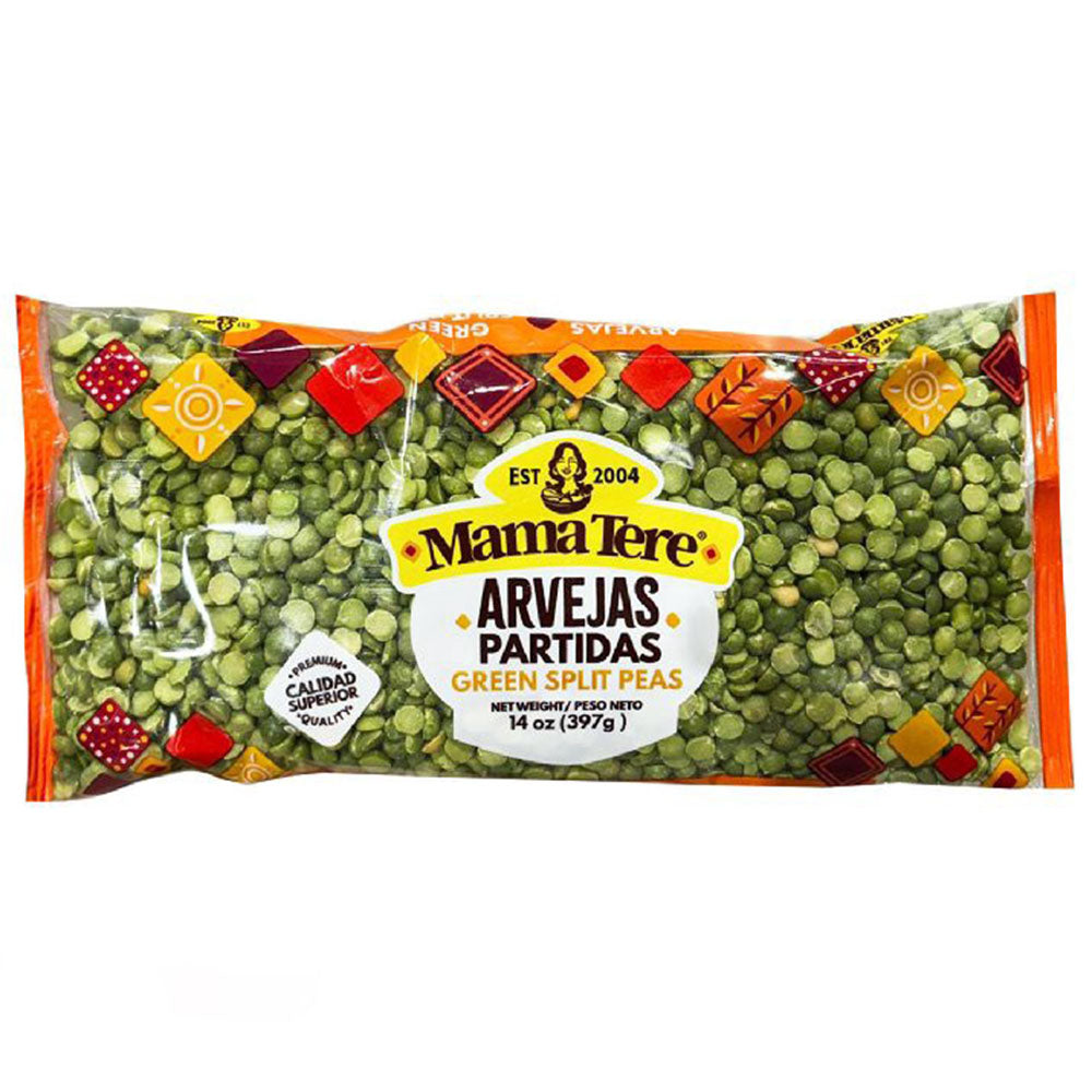 Mama Tere Split Green Lentils – Arvejas Partidas 14 oz