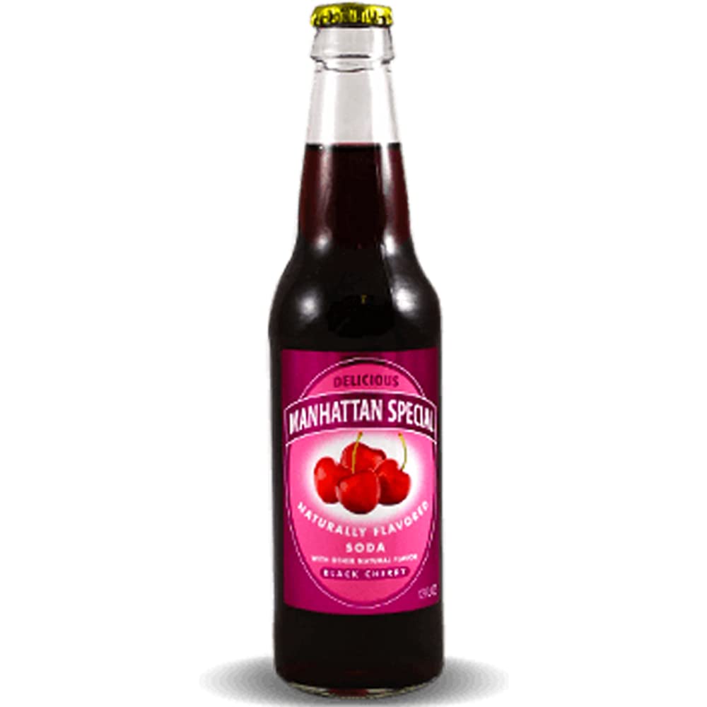 Manhattan Special Black Cherry Soda 12 oz (6-Pack)