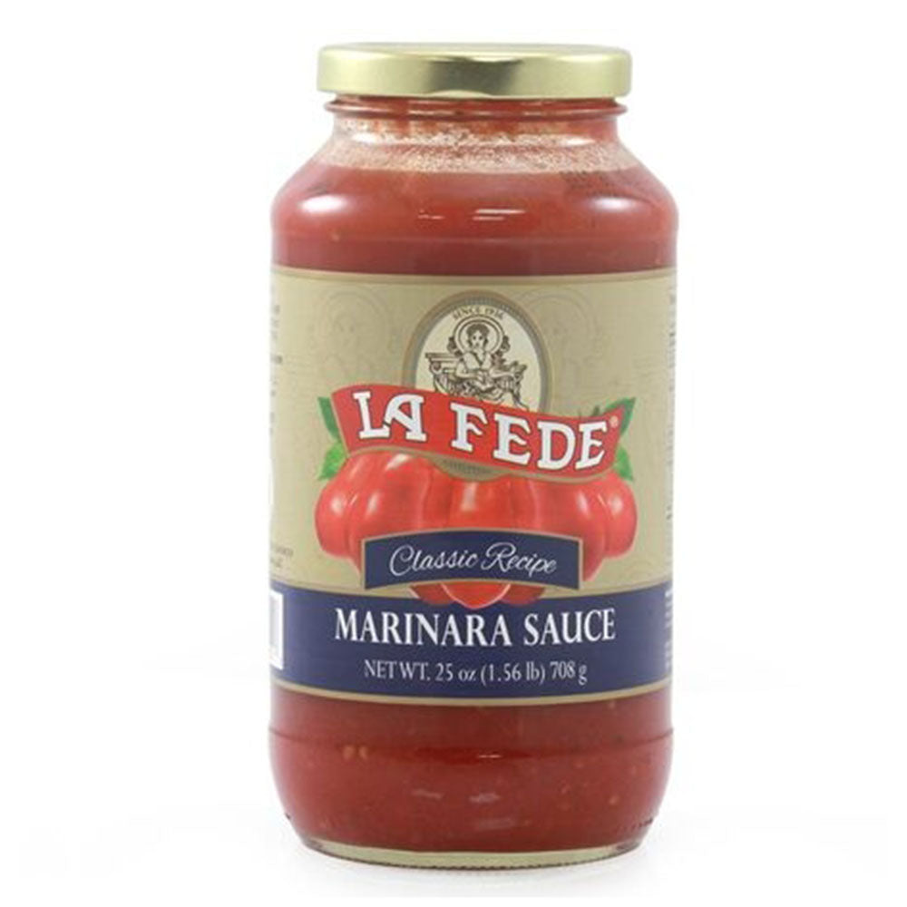 LA FEDE Marinara Sauce – Classic Italian Pasta Sauce (24 oz)