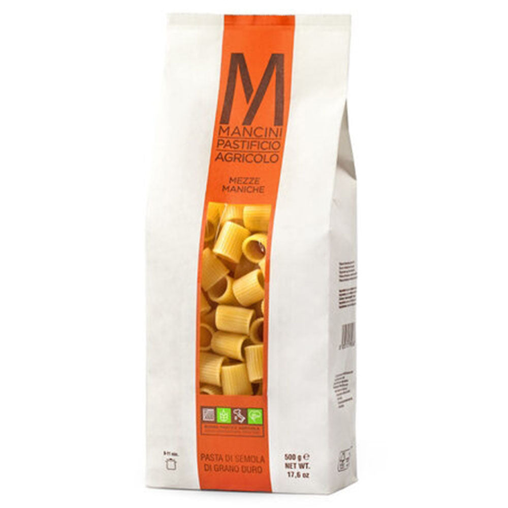 Mancini Mezze Maniche Pasta (17.64 oz)